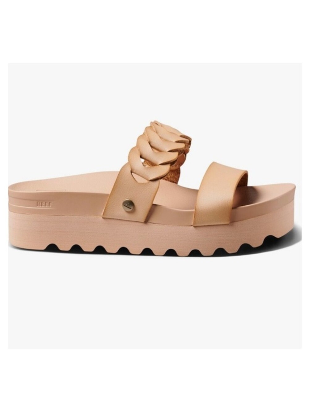 Reef Cushion Vista Hi Twist Platform Sandals Women's Size 10